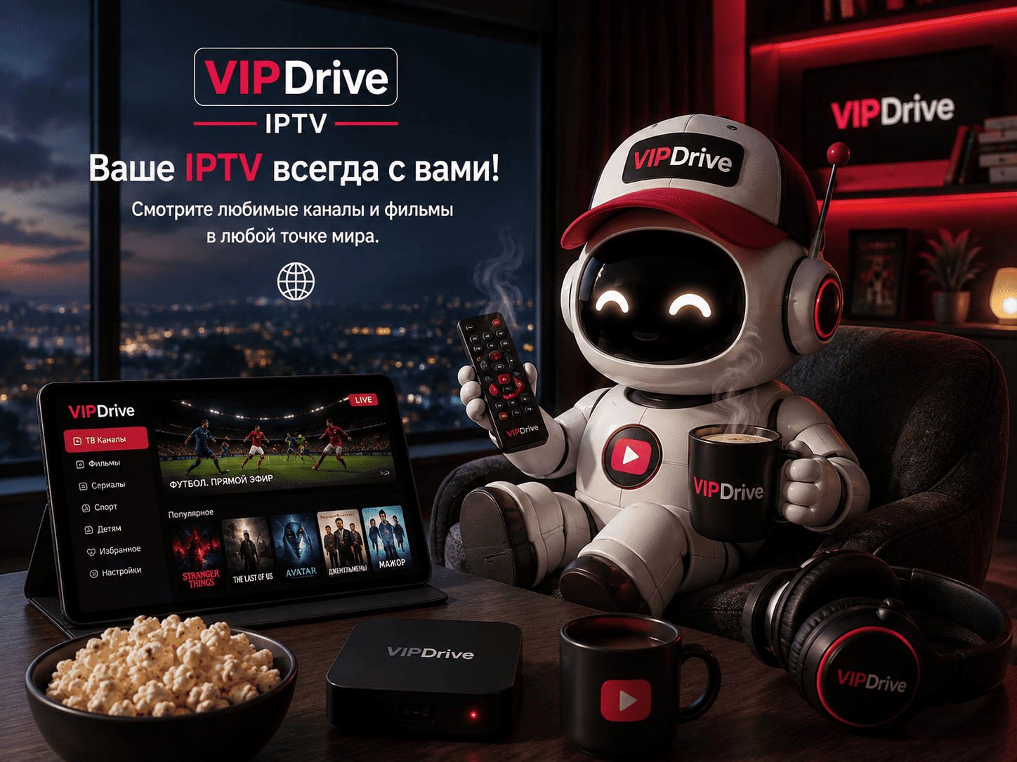 Робот смотрит IPTV про путешествия — AirflowTravel Робот смотрит IPTV про путешествия — AirflowTravel подберёт авиабилеты
